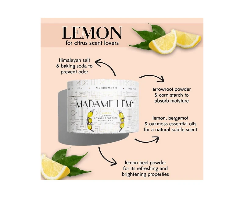 Madame Lemy Women Le Petit Lemon & Bergamot