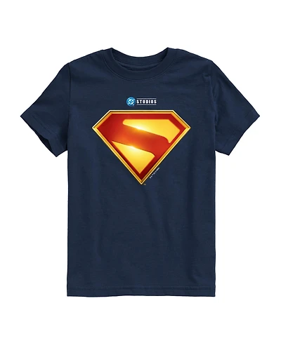 Superman Big Boys Logo Shield Graphic T-Shirt