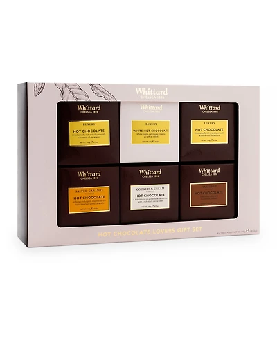 Whittard of Chelsea Hot Chocolate Lovers Gift Set, 42 Servings