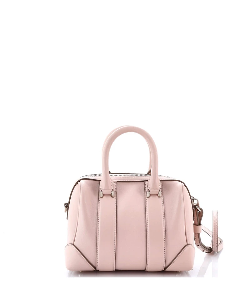 Pre-Owned Givenchy Micro Lucrezia Duffle Bag Leather