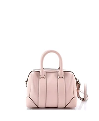 Pre-Owned Givenchy Micro Lucrezia Duffle Bag Leather