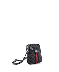 Pre-Owned Balenciaga Mini x Gucci The Hacker Project Zip Messenger Bag Bb Canvas