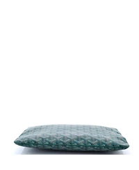 Pre-Owned Goyard Mm Senat Zip Pouch Coated Canvas