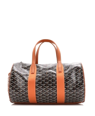 Pre-Owned Goyard 40 Barrel Sport Duffle Bag Coated Canvas