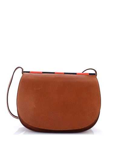 Pre-Owned Hermes 25 Saut Bag Barenia Faubourg