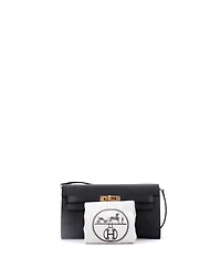 Pre-Owned Hermes Kelly To Go Wallet Chevre Mysore