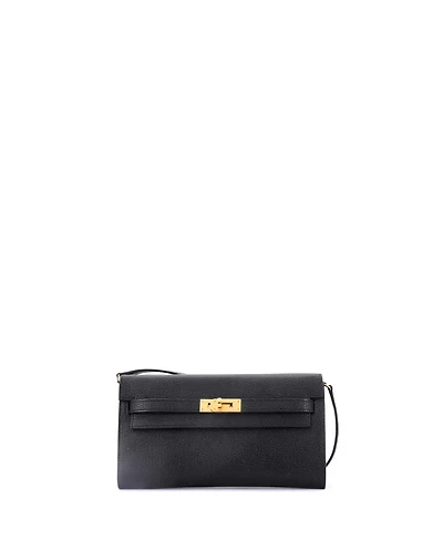 Pre-Owned Hermes Kelly To Go Wallet Chevre Mysore