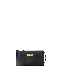 Pre-Owned Hermes Kelly To Go Wallet Chevre Mysore