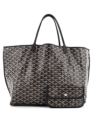 Pre-Owned Goyard Gm Anjou Reversible Tote Coated Canvas