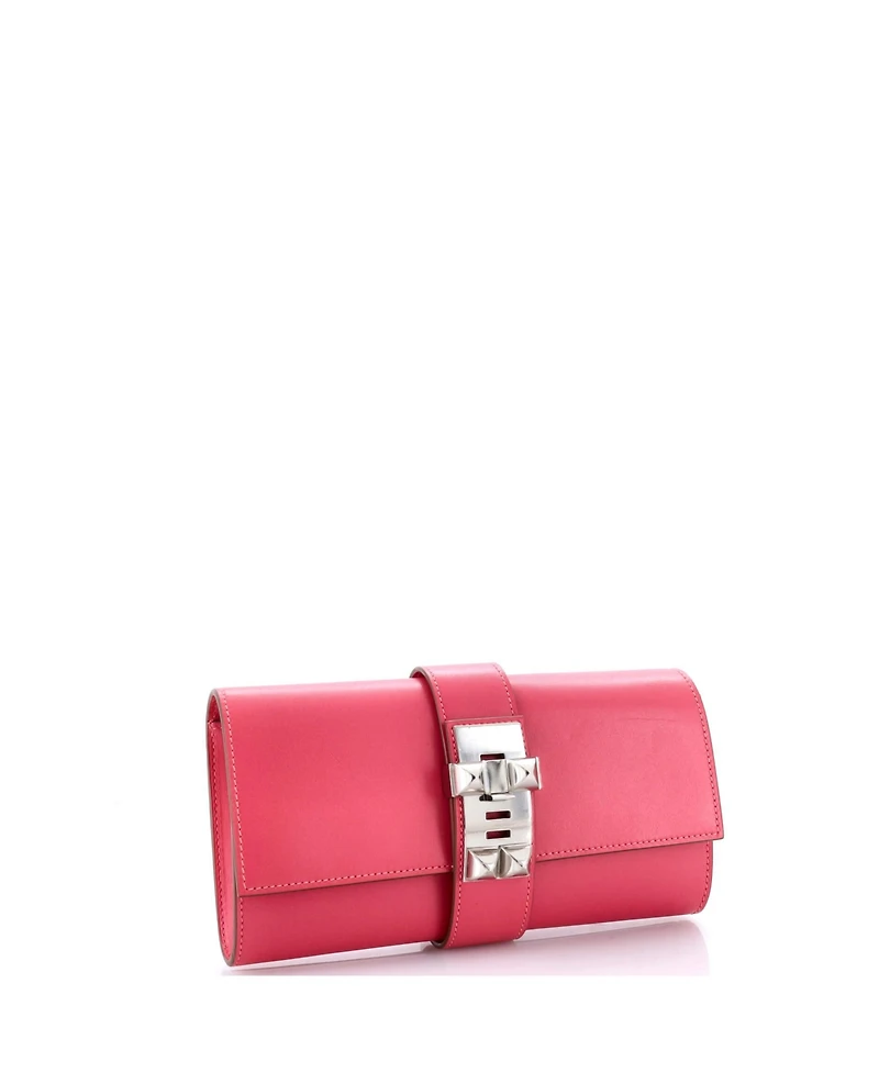 Pre-Owned Hermes 23 Medor Clutch Tadelakt