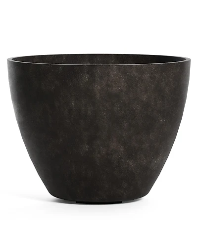 Cosapots Lupo Tapered Planter - Stone Finish Fiberglass Indoor/Outdoor and Weather-Resistant