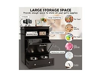 Pet Feeder Station with Stainless Steel Bowl