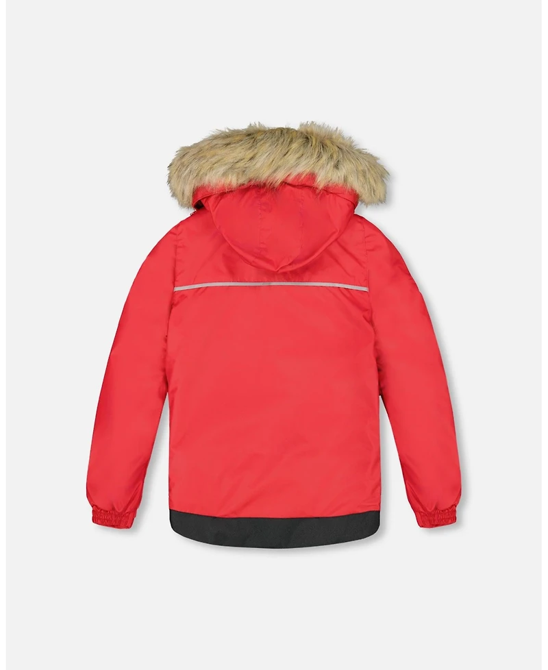 Deux par Boy Two-Piece Discover Snowsuit Black - Toddler|Child