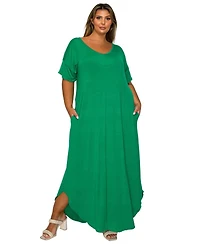 L I V D Plus Scarlett Maxi Pocket Dress