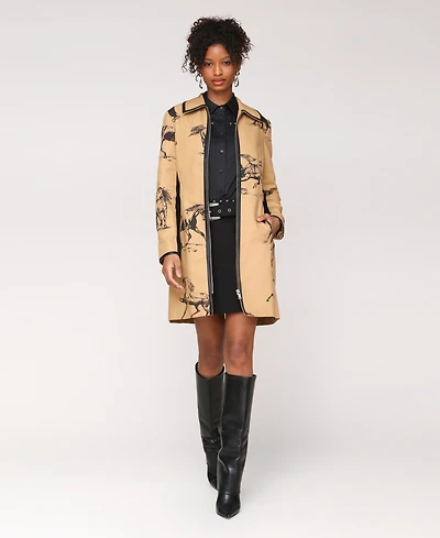 Avec Les Filles Women's Zip Front Jacket