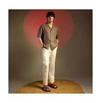 Campus Sutra Quad-Lined Oversized Shirt