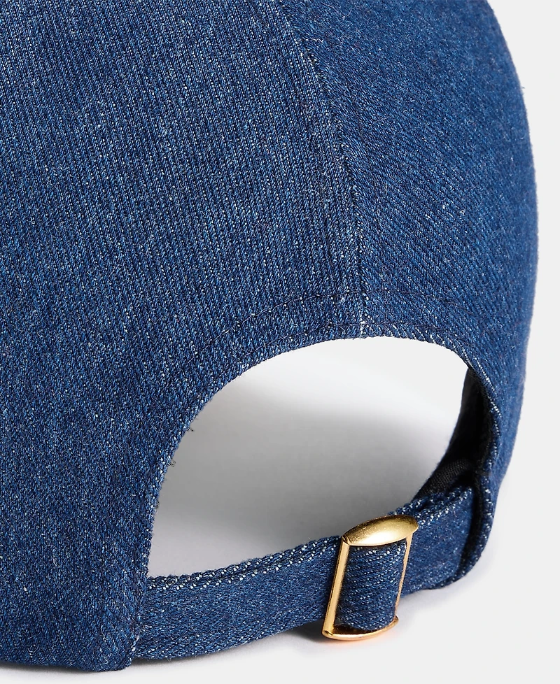 On 34th Denim & Corduroy Baseball Cap, Macy's Exclusive