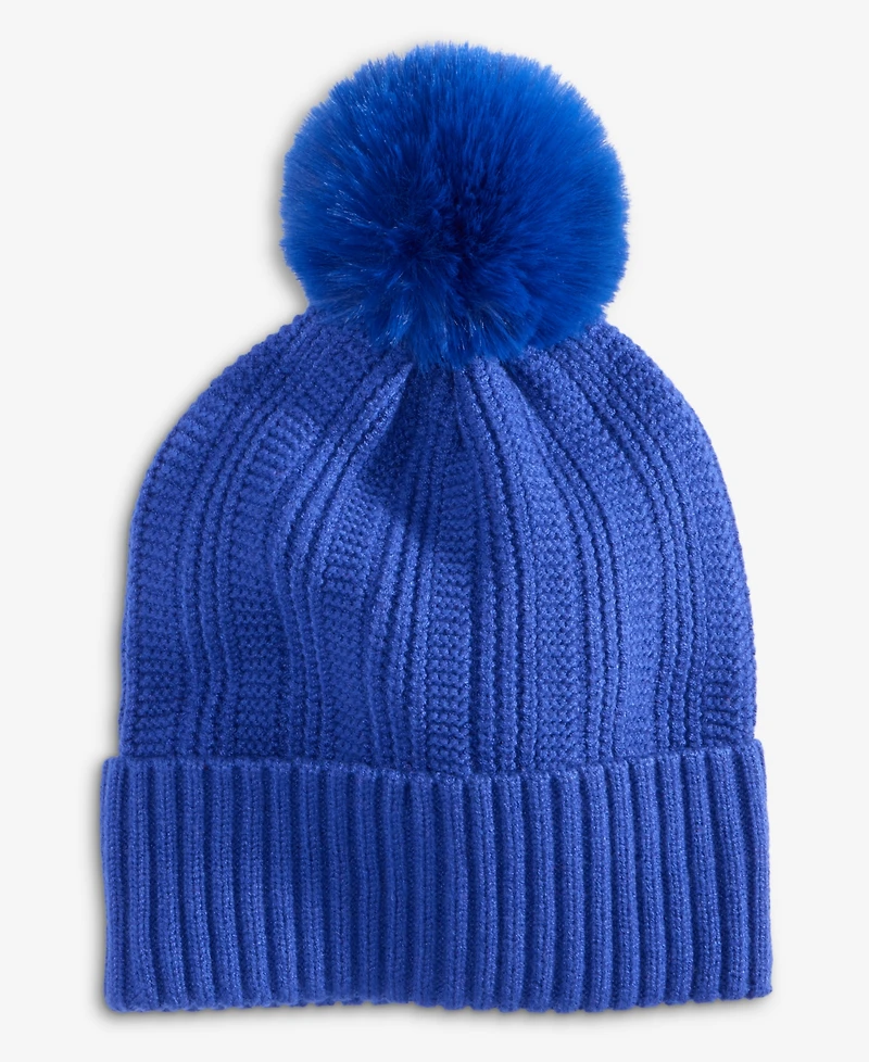 On 34th Boxed Rib-Knit Beanie, Macy's Exclusive
