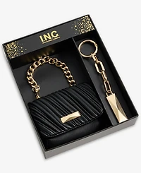 I.n.c. International Concepts Boxed Taylah Ruched Mini Bag Charm