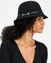 Giani Bernini Horsebit Felt Cloche Hat, Macy's Exclusive