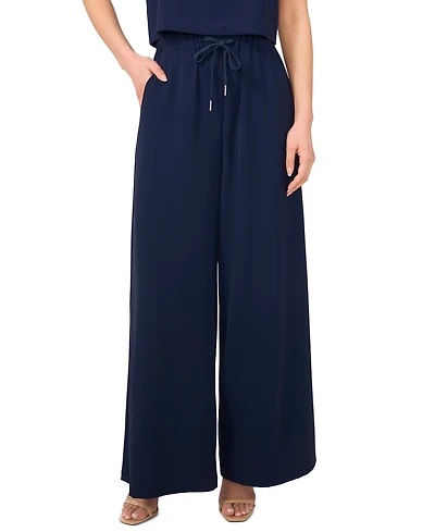 1.state Women's Pull-On Waistband Drawcord Pants