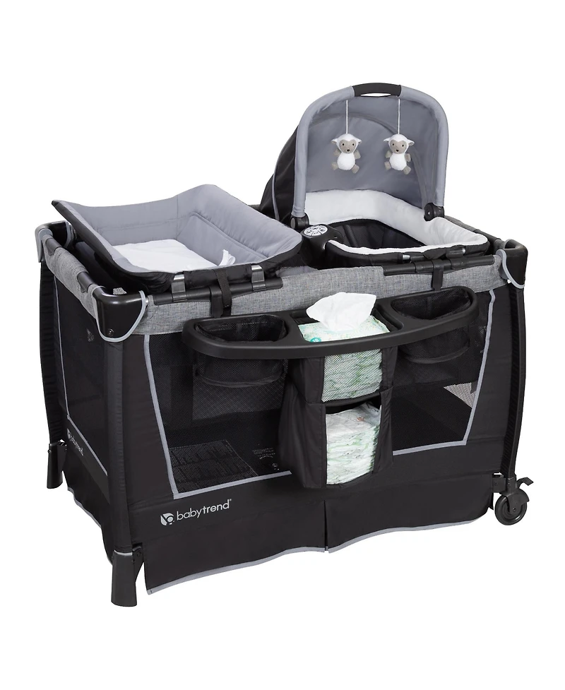 Baby Trend Baby Retreat Twins Nursery Center - Quarry