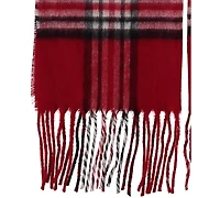 V. Fraas Men's Classic Plaid Cashmink Scarf