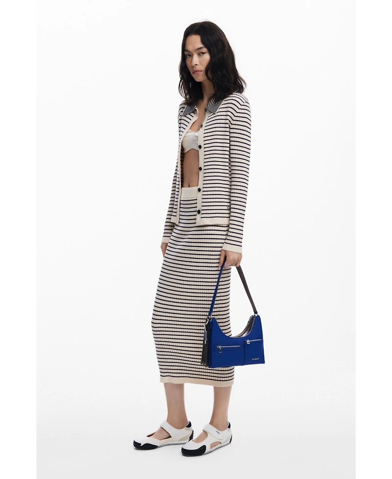 Desigual Women's Small detachable two-tone bag