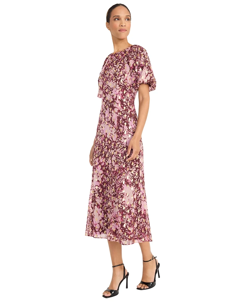 Maggy London Women's Puff Sleeve Midi Dresses