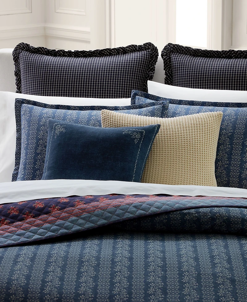 Lauren Ralph Lauren Gena Soft Cotton Reversible 3-Pc. Comforter Set, King