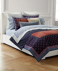 Lauren Ralph Lauren Claremont Soft Cotton Floral Quilt