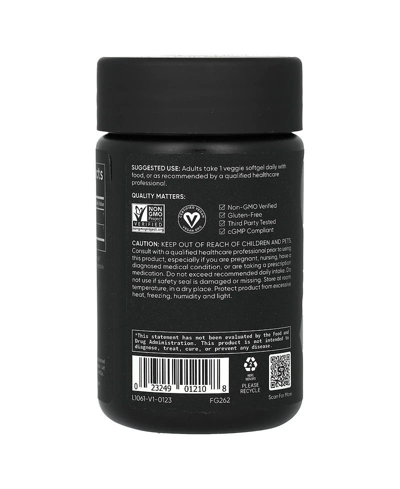 Sports Research Lutein + Zeaxanthin Plant-Based
