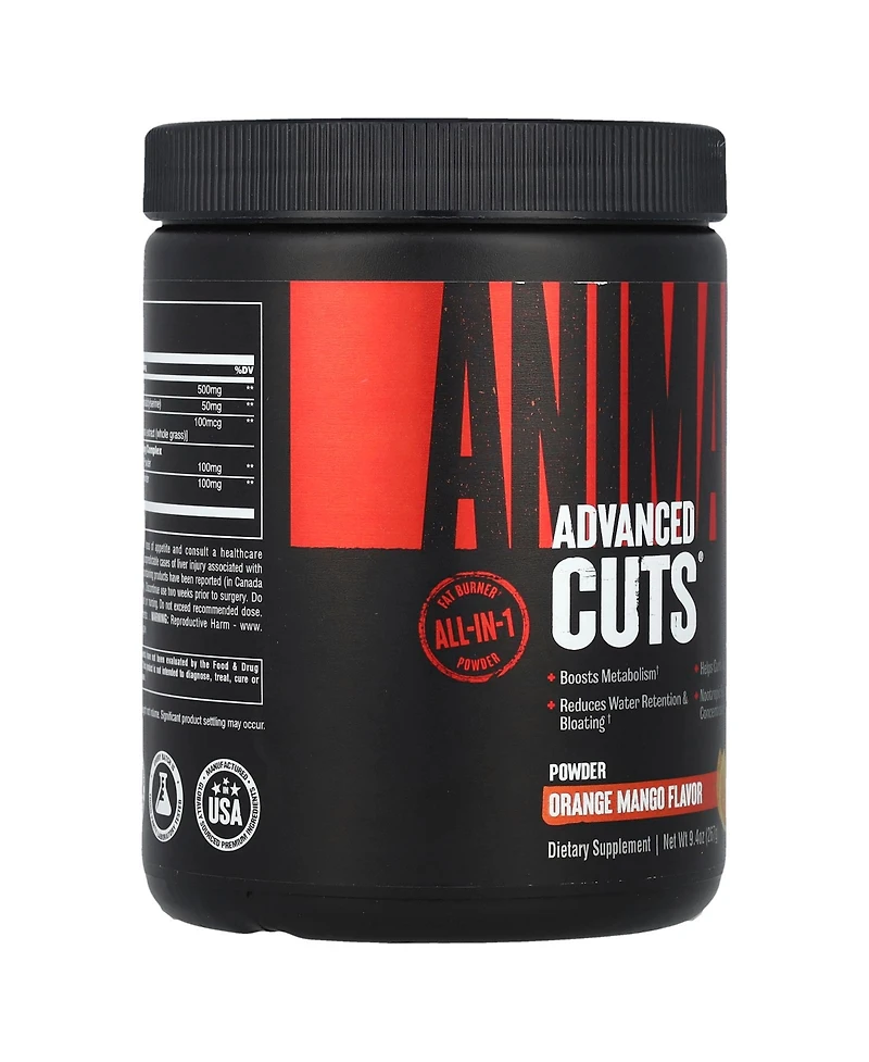 Animal Advanced Cuts Powder Orange Mango