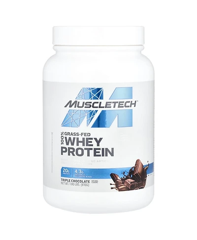 MuscleTech 100% Grass-Fed Whey Protein Triple Chocolate