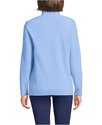 Lands' End Women's Anyweather Fleece Quarter Zip Pullover