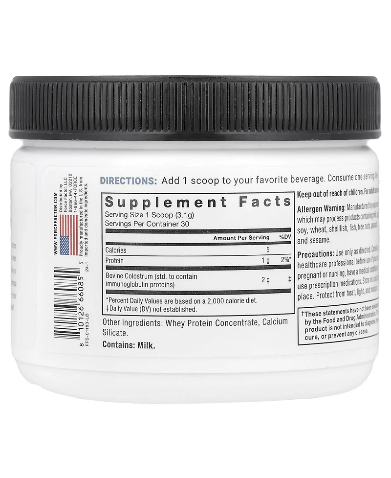 Force Factor Primal Origins Colostrum Unflavored