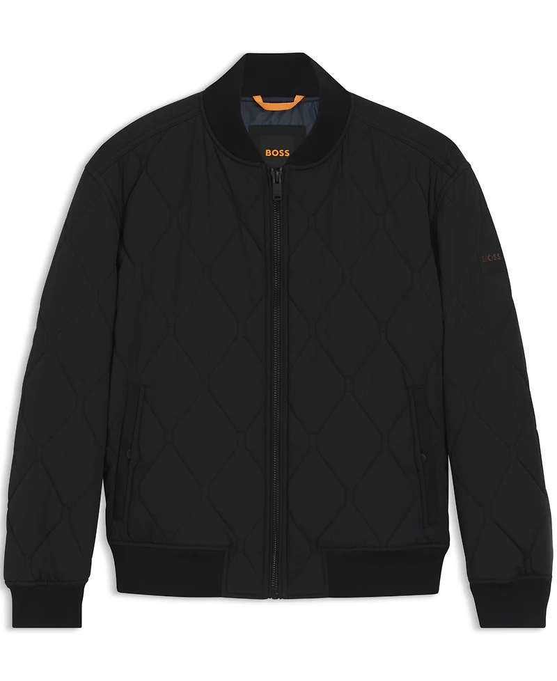 Boss by Hugo Men's Onion Quilting Water-Repellent Jacket