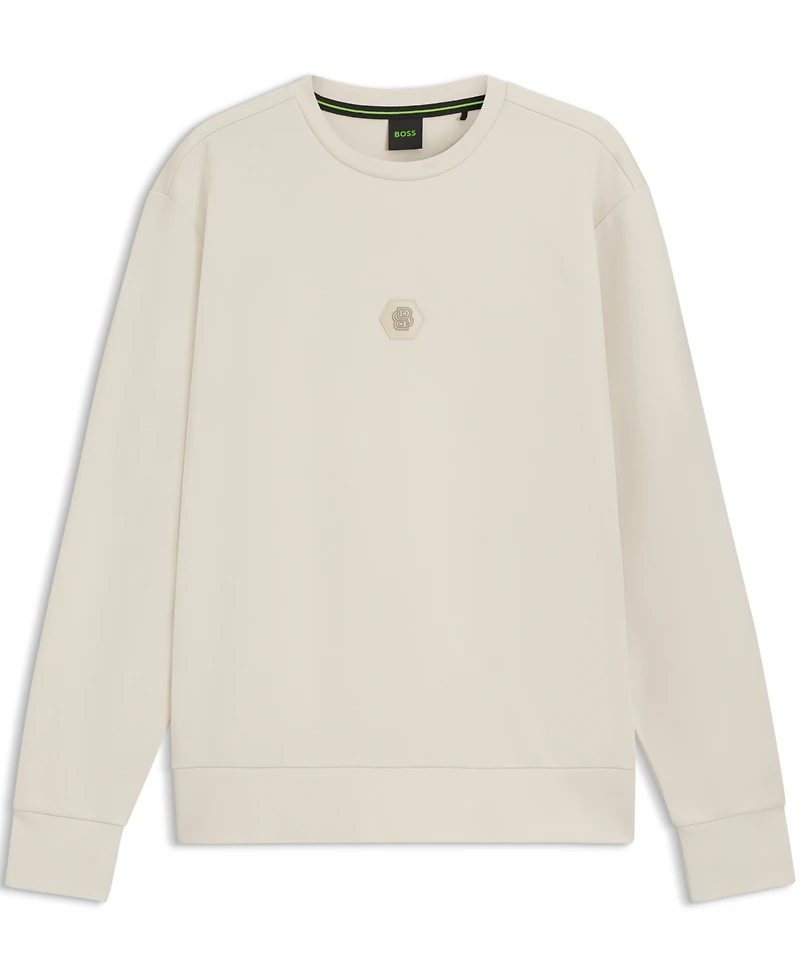 Boss by Hugo Boss Men's Monogram Cotton-Blend Sweatshirt