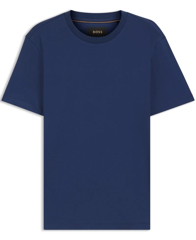 Boss by Hugo Men's Regular-Fit Mercerized-Cotton T-Shirt