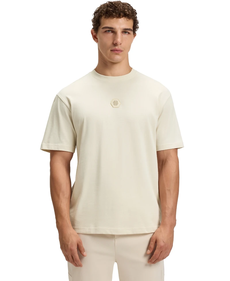 Boss by Hugo Boss Men's Monogram Cotton-Jersey T-Shirt