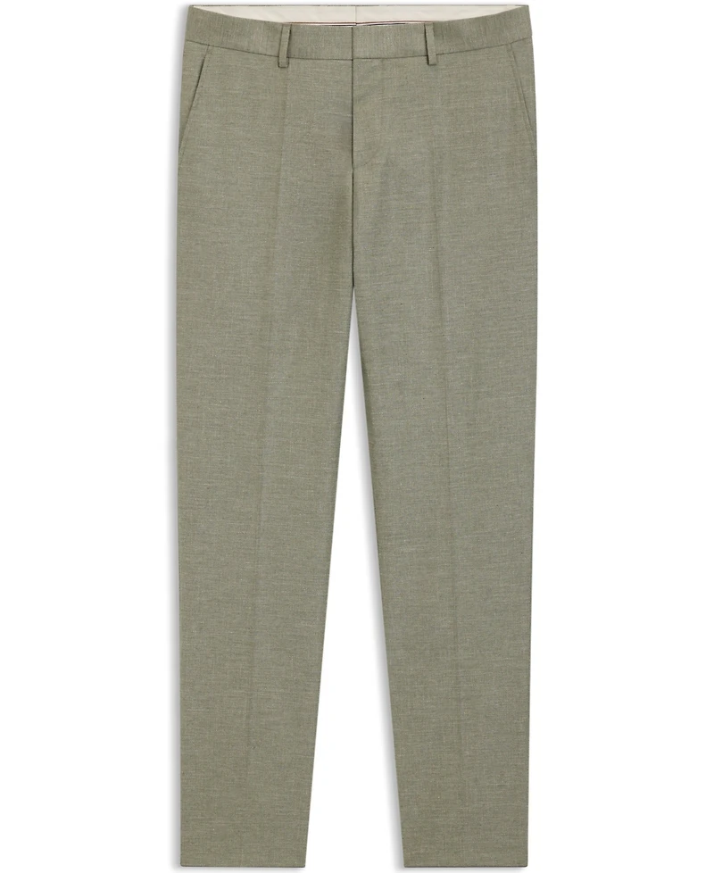 Boss by Hugo Boss Men's Patterned Stretch Slim-Fit Pants