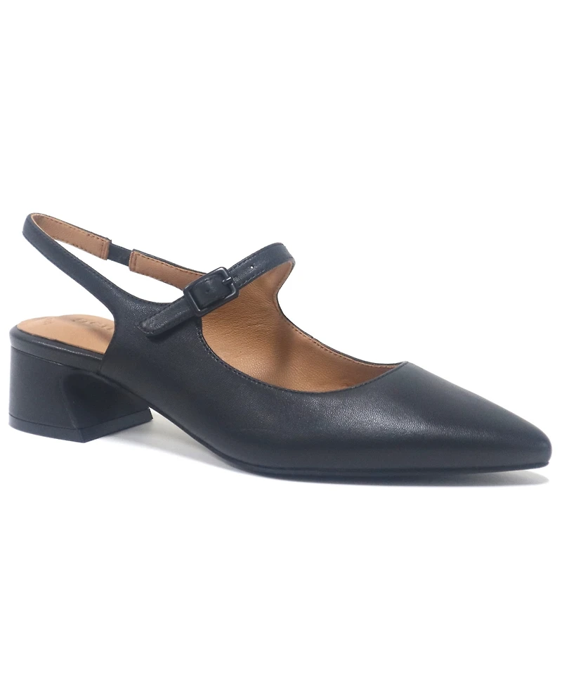 Gentle Souls Women's Gladys Fierce Felin Slingback Pumps