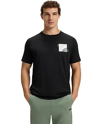 Boss by Hugo Men's Decorative Reflective Relaxed-Fit T-Shirt