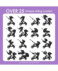 Baby Trend Morph Single to Double Modular Travel System - Dash Grey