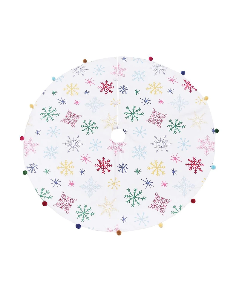 carol & frank Boho Christmas Tree Skirt
