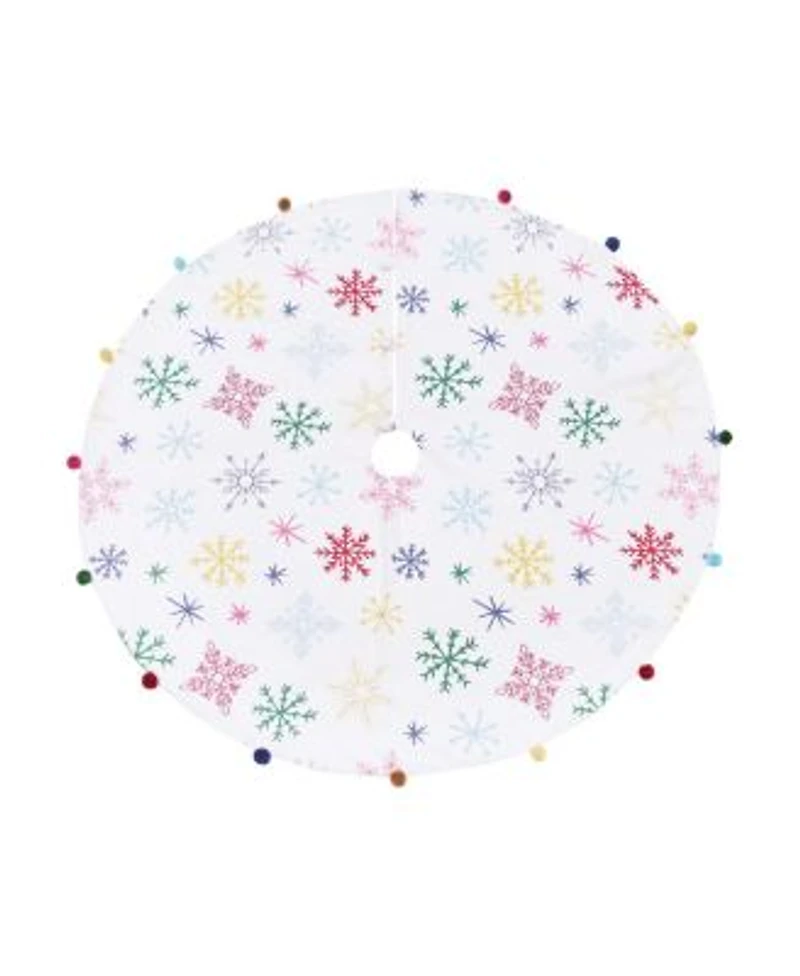 Carol Frank Boho Christmas Tree Skirt