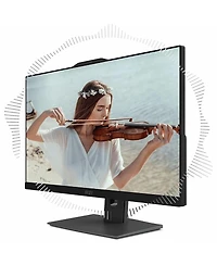 Msi Modern AM272P 1M-822US 27" Full Hd All-In-One Desktop Computer, Intel Core 5-120U 1.4GHz, 16GB Ram, 1TB Ssd, Windows 11 Home, Black