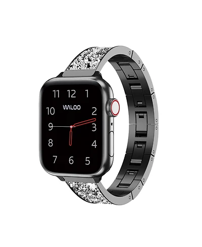 Waloo Diamond Studded Bracelet Replacement Band for Apple Watch