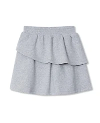 Lands' End Girls Tiered Fleece Skort