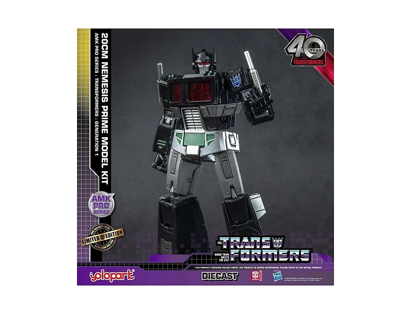 Transformers Nemesis Prime Amk Pro Series Model Kit | Transformers | Yolopark